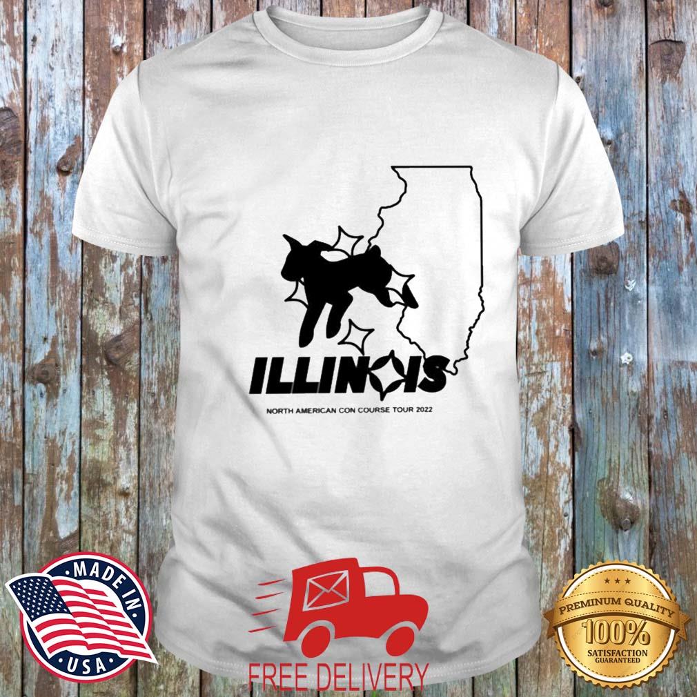 Illinois North American Con Course Tour 2022 Baseball Shirt