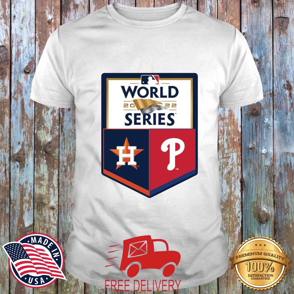 Houston Astros vs. Philadelphia Phillies WinCraft 2022 World Series MLB Shirt