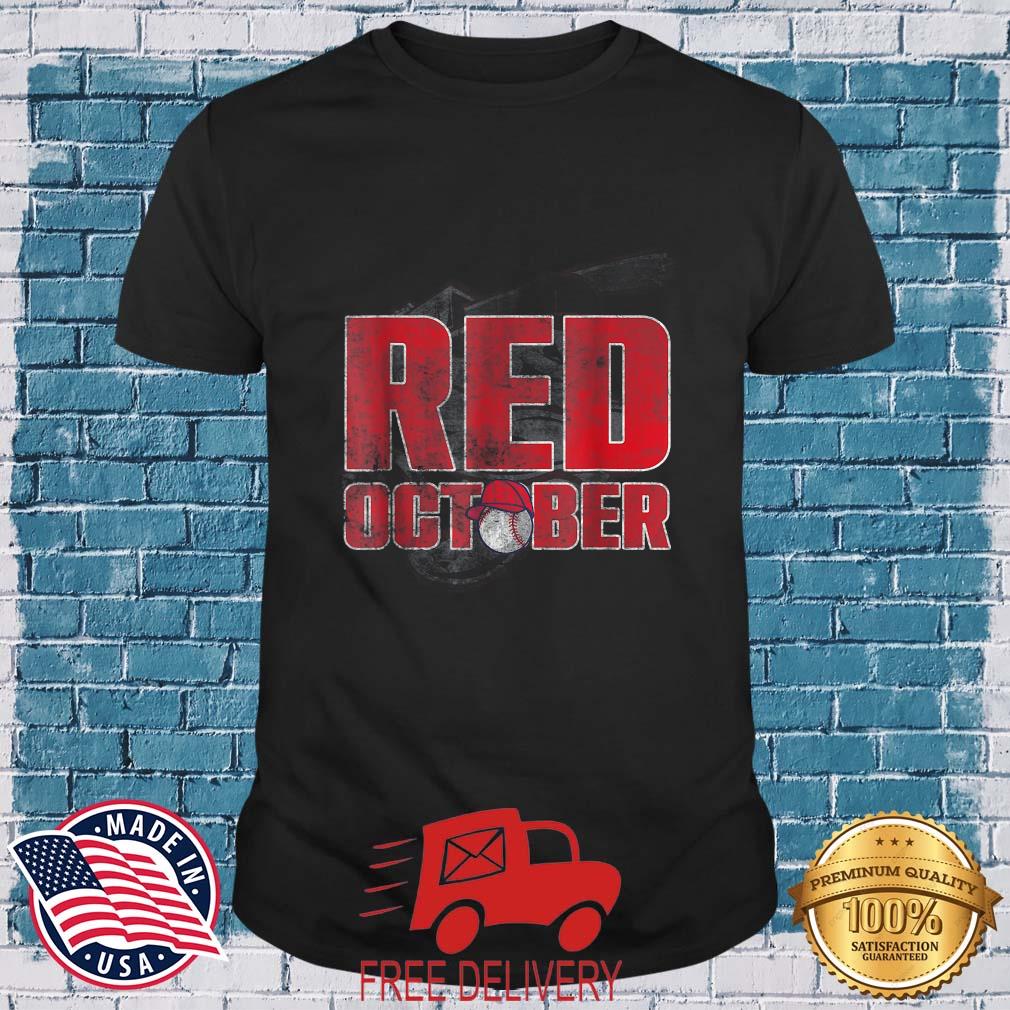 Vintage Red October Philly Philadelphia Phillies Baseball Shirt